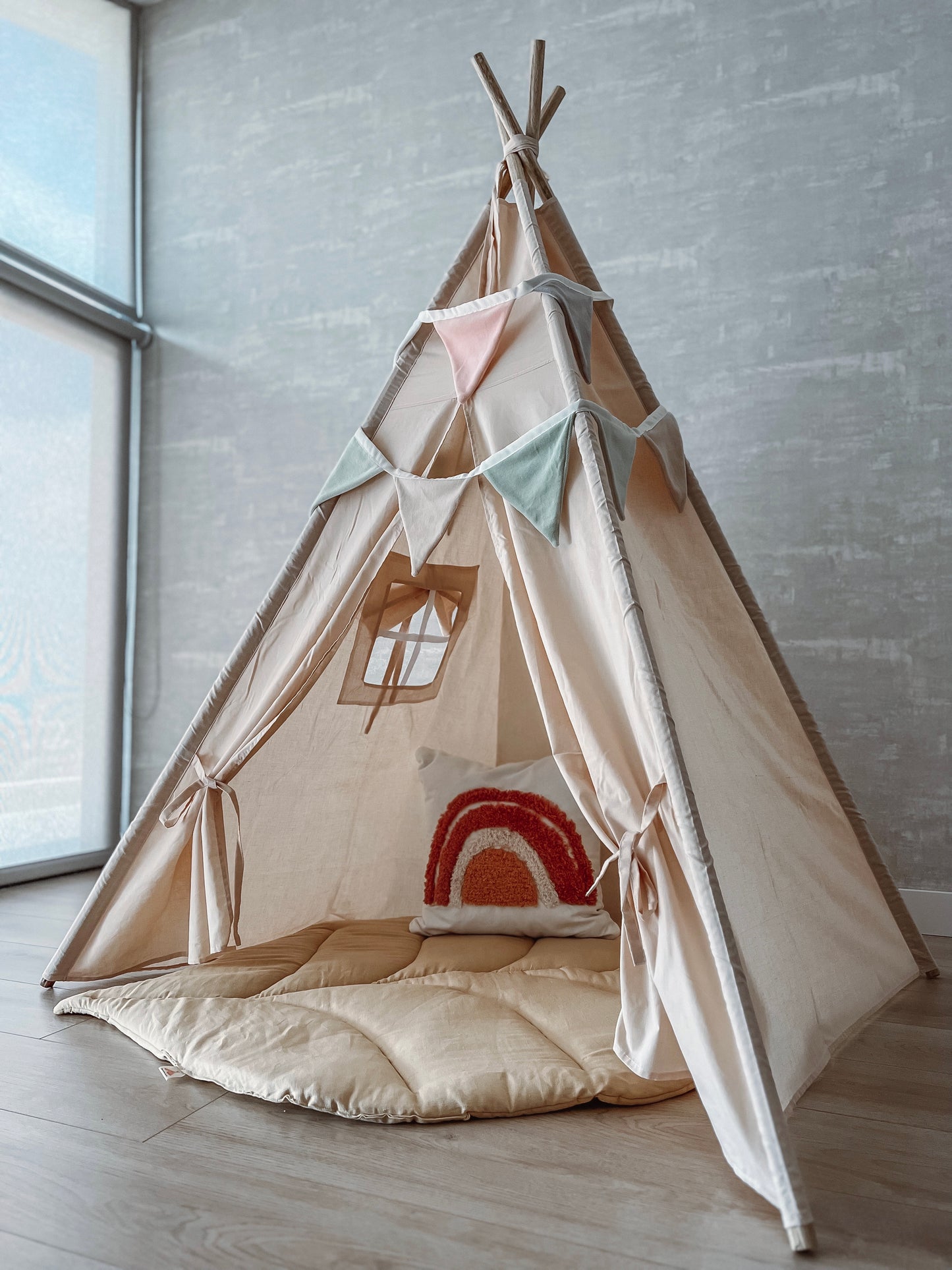 Teepee Plain Beige