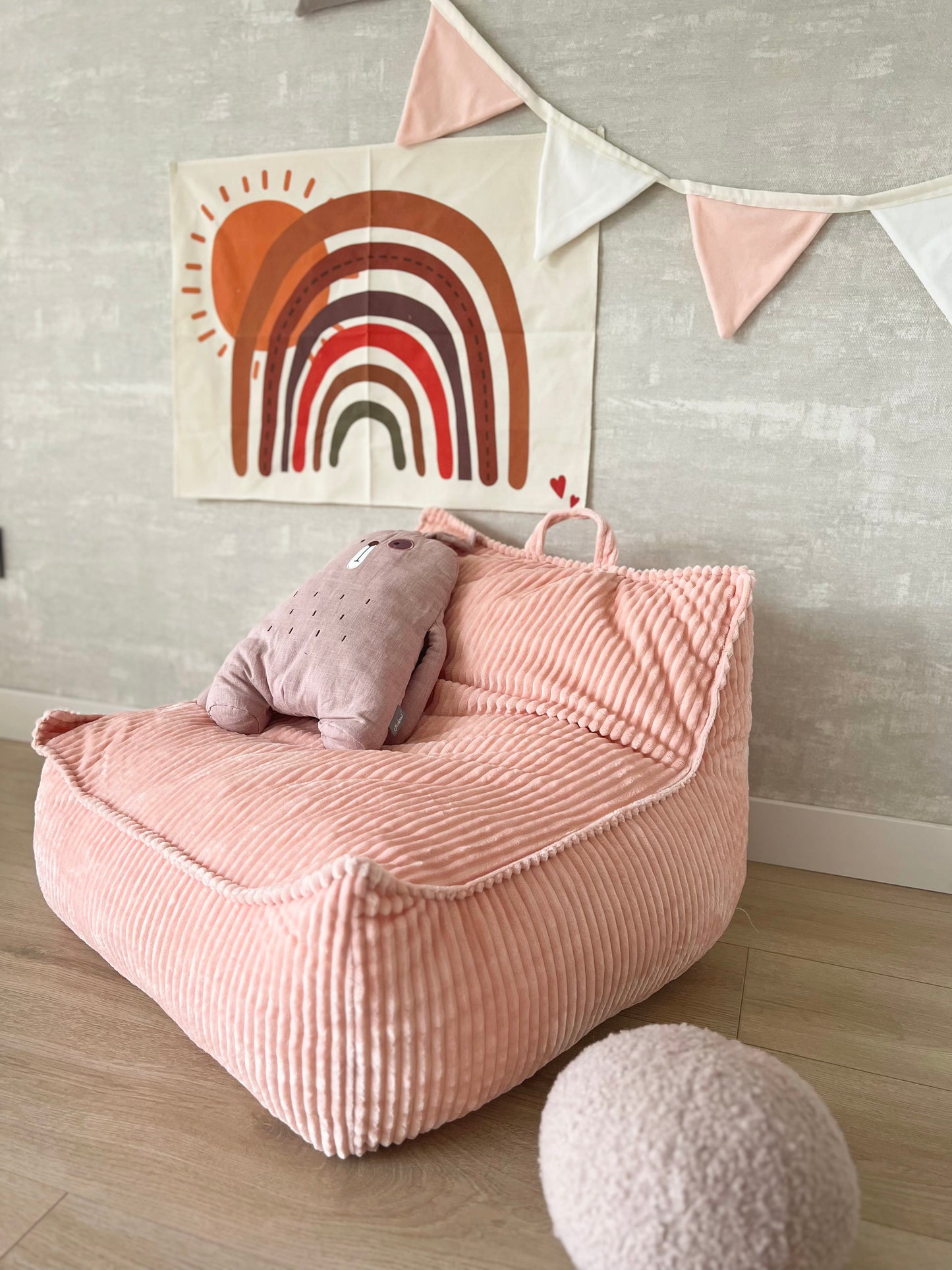 Sqare beanbag chair