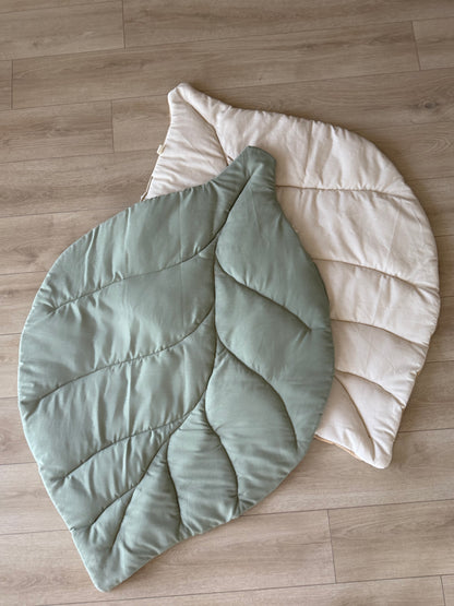 Linen Leaf Mat
