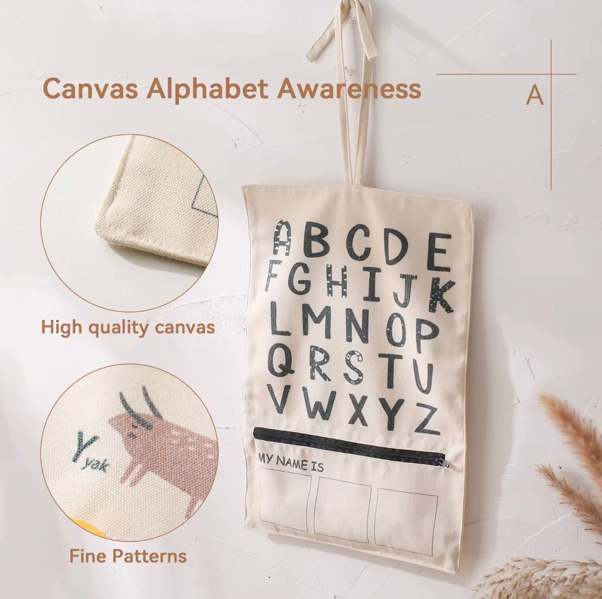 Montessori Alphabet Canvas