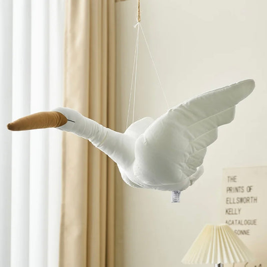 Hanging cotton Swan