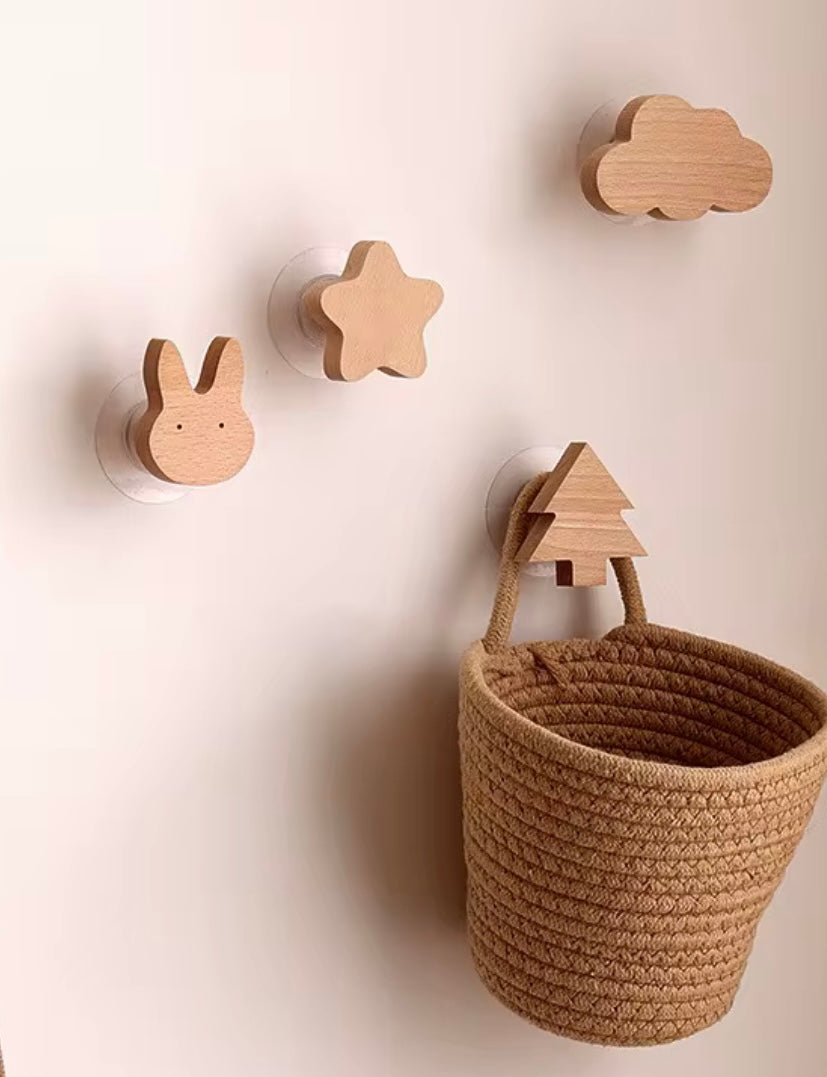 Wooden Wall Hooks
