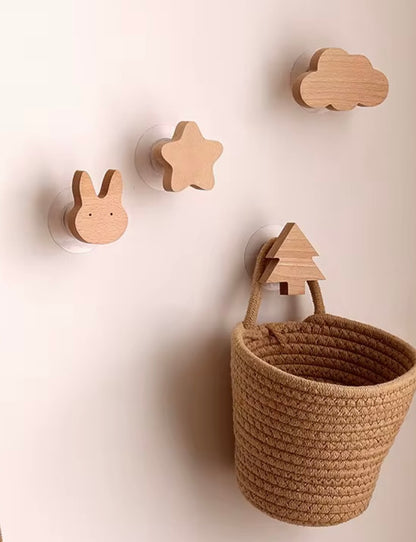 Wooden Wall Hooks