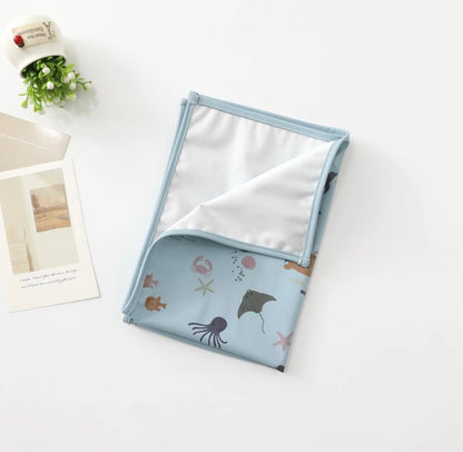 Baby portable PU Diaper changing Mat