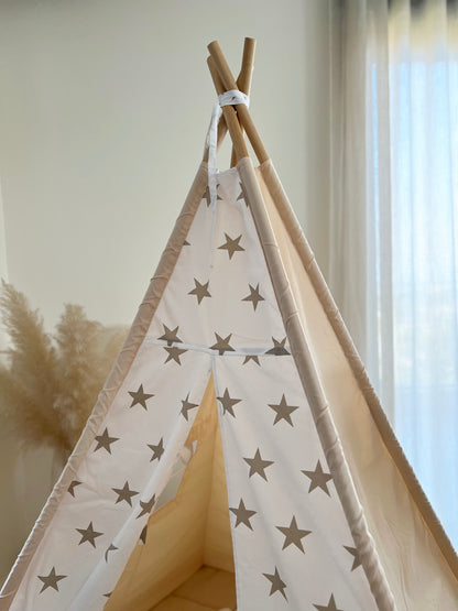 Teepee Beige Star